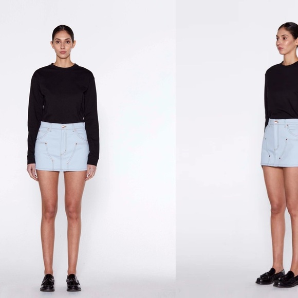 Renggli sky blue skirt - Picture 3 of 3